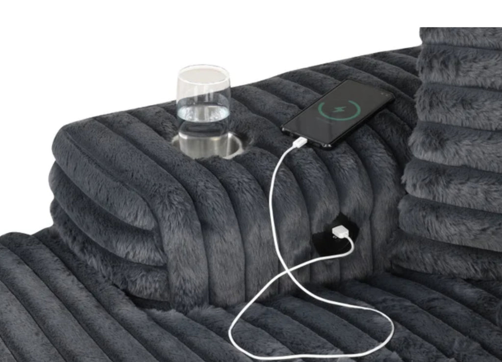 2200 Softline chaise black